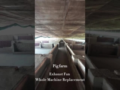 1830mm Blade Diameter Industrial Fan Featuring strength Double-layer PE Frame Material