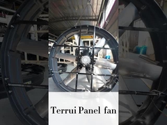 Industrial Ceiling Fan 38 Blades 28273m\u00b3/h Airflow For Livestock Poultry Farming Ventilation