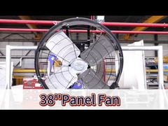 38Panel Fan 300W 380-480V Double Layer PE Frame 27300m3/h Airflow