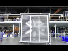 Industrial Smoke Ventilation Fire Smoke Exhaust Fan 72 Panel Fan