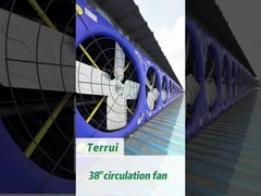 38''/0.96m Industrial Fan for Blade Diameter and 380-480V Voltage