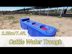 High Capacity Cow Drinking Trough 85L Heavy-duty Impact Resistant Polyethylene Material