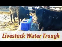 40L/min Flow Rate Blue Cow Drinking Trough for Maximum Water Efficiency