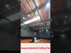 6pcs Alloy Blade Material Industrial Ceiling Fan for 1400m2 Coverage Area and Low Noise