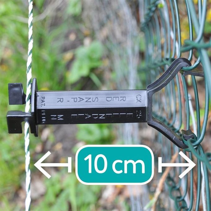 U Type INS555 HDPE Chain Link Electric Fence Insulators With Weight 24g